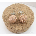 Wholesale Colorful Shamballa Balls Stud Earring For Women